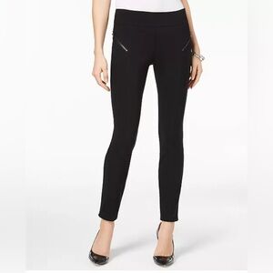 INC Concepts Skinny MOTO Women’s Pants with Zipper Detail